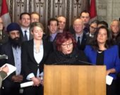 Patrimoine canadien annonçait au Parlement en février 2017 le rétablissement du Programme de contestation judiciaire en présence d’anciens bénéficiaires.  — Photo : archives Francopresse