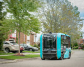 La navette automatique Olli 2.0 est produite par l’entreprise Local Motors. — Courtoisie Ville de Toronto - TTC