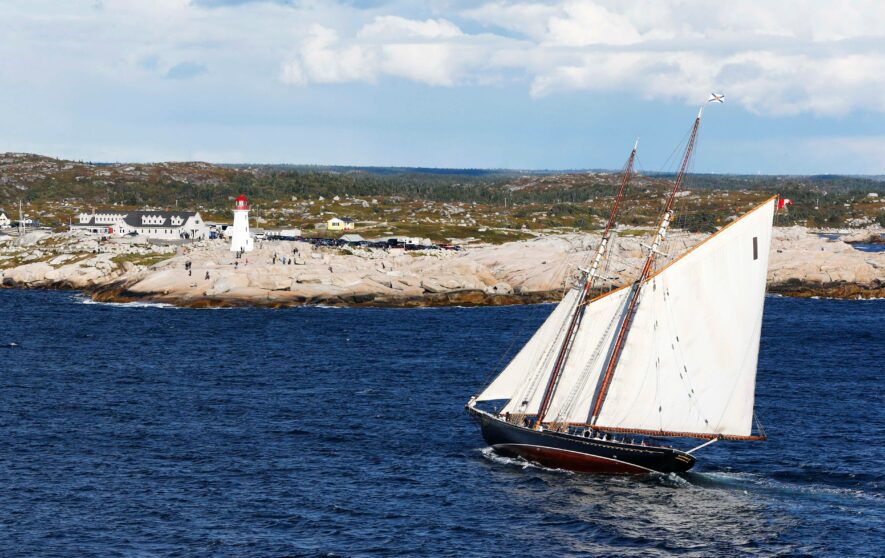 Le Bluenose II perpétue la mémoire et la légende de la goélette originale. Comme son prédécesseur, il est ambassadeur de la Nouvelle-Écosse. — Courtoisie Communications Nova Scotia