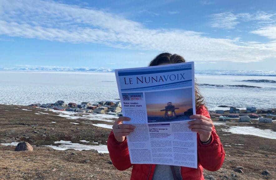 Le Nunavoix fête cette année son 20e anniversaire. — Gabrielle Poulin - Le Nunavoix 