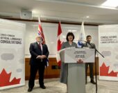 La ministre des Langues officielles, Ginette Peititpas Taylor, lançait les consultations pour le prochain plan d’action sur les langues officielles.  — Photo : Twitter – Ginette Petitpas Taylor