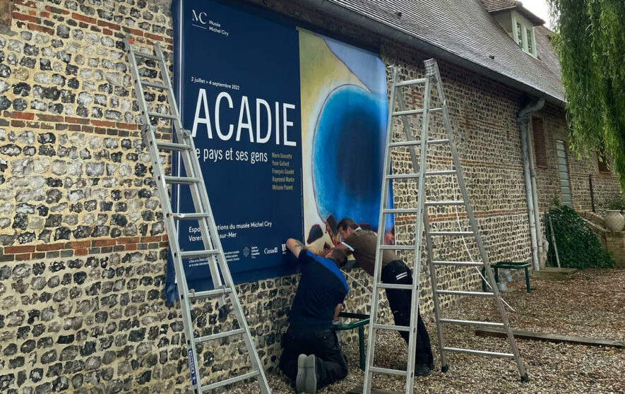 L’exposition «Acadie, le pays et ses gens» est en place jusqu’au 4 septembre. — Photo : Courtoisie, Archives Acadie Nouvelle