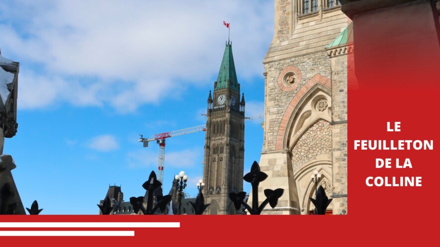 La bisbille chez les libéraux en matière de langues officielles, une motion du Bloc pour discuter de la clause dérogatoire et l'affaire McKinsey ont retenu l'attention au Parlement cette semaine.  — Photo : Mélanie Tremblay - Francopresse