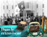Moment historique en 1975  : Michel  Dupuis hisse le nouveau drapeau franco-ontarien à l’Université de Sudbury.  — Photo : Archives Le Voyageur