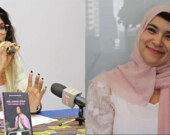 L’écrivaine Marie Orlette Daudrey Williams écrivaine et Zahrat El Islam Tebbal coordonnatrice du Programme des Femmes et responsable du projet.  — Photos : Courtoisie