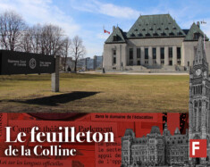 La Cour suprême se penche sur loi 21 du Québec, mais cette étude a une portée pour les francophones du Canada : celle de savoir à quel point leurs droits de gestion de leurs écoles peuvent être atteints, plaide l’ACÉPO dans son mémoire.  — Photo : Ericka Muzzo – Francopresse (Archives)