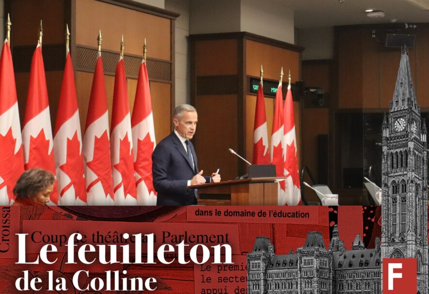 Le premier ministre Carney a dévoilé mercredi quelques axes autour duquel s’articulera le prochain budget fédéral le 4 novembre.  — Photo : Inès Lombardo – Francopresse