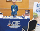 Yoan Rousseau a mis en avant l’Île-du-Prince-Édouard lors des Journées mobilité de Rabat, au Maroc.  &mdash; Photo : Courtoisie