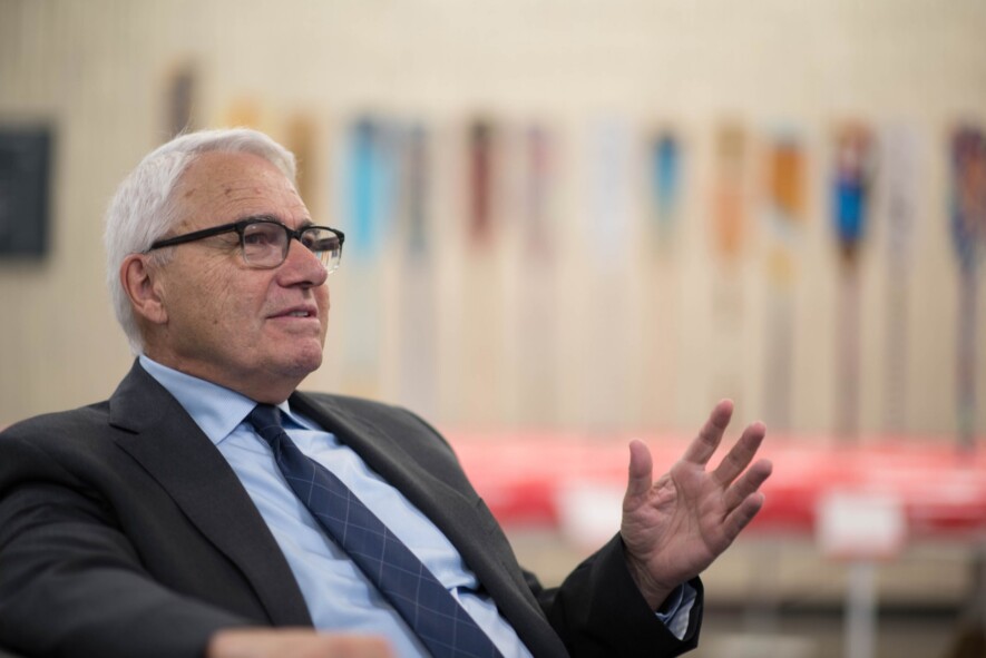 Raymond Théberge dresse encore un bilan mitigé sur les langues officielles, publié le 25 novembre 2025.  — Photo : Courtoisie CLO