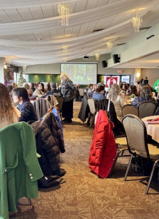 L’événement organisé par le Woman Abuse Working Group (WAWG) à Hamilton.  — Photos: Nathalie Dufour Séguin, l-express.ca