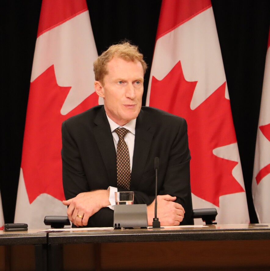 Marc Miller fait son retour au Cabinet comme ministre de l’Identité et de la Culture canadiennes responsable des Langues officielles.  — Photo : Inès Lombardo – Francopresse (Archives)