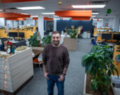 Le directeur général, Patrick Arsenault, dans les locaux du Collège nordique. &mdash; Photo Cristiano Pereira
