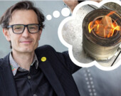 Philippe Terrier est professeur à l’École de technologie supérieure (ÉTS) à Montréal. Il dirige le Laboratoire d’ingénierie pour le développement durable (LIDD).  — Photo : Courtoisie / Photomontage As de l’info