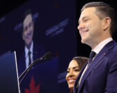 Pierre Poilievre a largement remporté son pari en restant le chef du Parti conservateur, lors du Congrès du parti qui s’est tenu à Calgary entre le 29 et le 31 janvier.  &mdash; Photo : Inès Lombardo – Francopresse (Archives)
