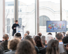 Valoriser la créativité humaine à l’ère de l’IA était une conférence préparatoire au Sommet national sur l’intelligence artificielle et la culture, prévu à Banff les 16 et 17 mars 2026. Il réunira les ministres d’IA et de l’innovation numérique, ainsi que le ministre de l’Identité et de la Culture canadiennes.  &mdash; Photo : Dany Lepage – CDEC