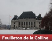 Ottawa fait appel devant la Cour suprême pour faire valoir le recours à la Loi sur les mesures d’urgence par Justin Trudeau, en 2022, utilisée pour mettre fin au convoi des camionneurs à Ottawa. &mdash; Inès Lombardo – Francopresse