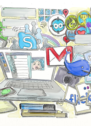 Internet peut être un lieu de partage privilégié où la différence est célébrée.  &mdash; Photo : Wilgengebroed - CC BY 2.0