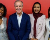 Le premier ministre du Canada, Mark Carney, en compagnie des trois nouvelles députées libérales: Tatiana Auguste, Doly Begum et Danielle Martin.  &mdash; Photo : Instagram de Mark Carney