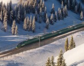 Le train à grande vitesse relierait Québec et Toronto une fois complété.  &mdash; Photo : Site Web Alto