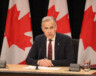 Lors de son discours du 1er juillet, le premier ministre Mark Carney a aussi annoncé l’adhésion du Canada au concours Eurovision de la chanson en 2027. &mdash; Photo : Inès Lombardo – Francopresse