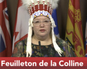 La cheffe nationale de l’Assemblée des Premières Nations, Cindy Woodhouse Nepinak. &mdash; Photo : Capture d’écran CPAC