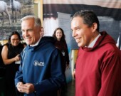 Le premier ministre Mark Carney et le président d’Inuit Tapiriit Kanatami (ITK), Natan Obed, lors de la rencontre du Comité de partenariat Inuit-Couronne tenue à Kujjuaq. &mdash; Photo : Facebook ITK