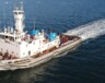 Le Kelly Ovayuak, construit en 1973, un des huit remorqueurs du Service de transport maritime. — Courtoisie