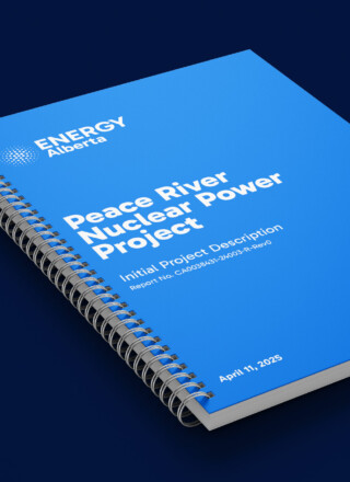 Le public peut commenter le projet de centrale nucléaire de Rivière-la-Paix jusqu’au 23 juillet 2025.  &mdash; Courtoisie