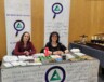 Krista Canogursky et Michelle Staszuk au Trade Show de Yellowknife en 2024.
 — Courtoisie