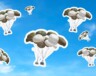 Des parachutes transportant des produits essentiels ont été largués dans les derniers jours dans le ciel de Gaza. — Photomontage Les As de l'info