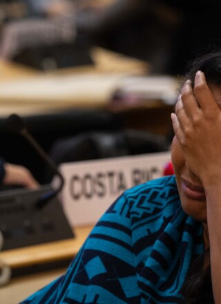 Le 14 aout 2025, à Genève, les négociations n’ont pas abouti à la signature d’un traité international contre la pollution plastique.  &mdash; Photo IISD/ENB – Kiara Worth