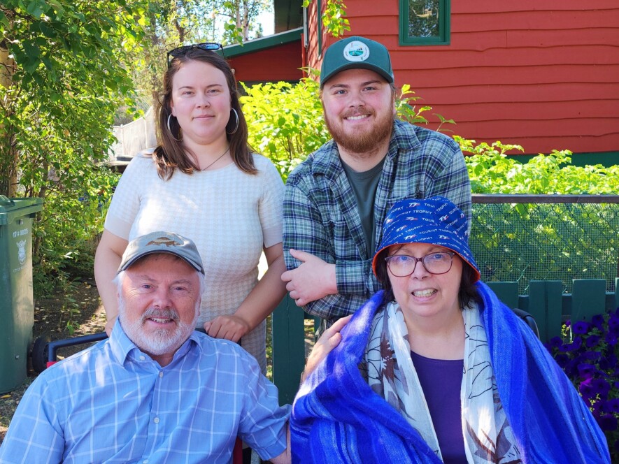 La famille de Suzette Montreuil, soutenue par une vague de générosité pour adapter leur maison. — Courtoisie