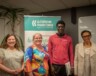 De gauche à droite : Mona Diab-Boucher, administratrice, Sophie Gauthier, présidente de la FFT, Mamadou Gade Niang, administrateur, et Naomie Ngo Gwet, administratrice. — Courtoisie Marion Perrin