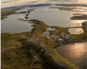 Le projet de terres rares de Torngat Metals à Strange Lake, au Nunavik.  — Courtoisie Torngat Metals