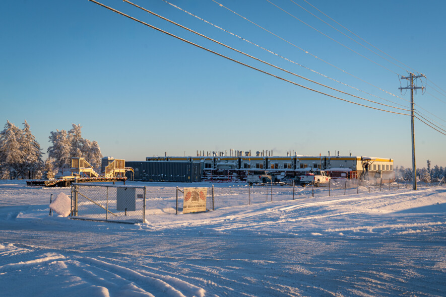 Le nouveau centre transitionnel, en cours de finalisation, doit accueillir ses premiers résidents avant Noël. — Photo Cristiano Pereira