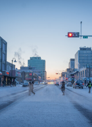 Le centre-ville fait partie des priorités budgétaires, entre sécurité, entretien hivernal et soutien au développement.
 — Photo Cristiano Pereira