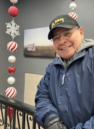Jakeon, un des résidents des TNO à nous avoir répondu, espère notamment plus de moyens de transport offert à Yellowknife &mdash; Photo Élodie Roy