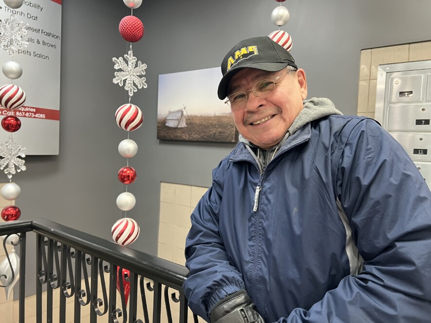 Jakeon, un des résidents des TNO à nous avoir répondu, espère notamment plus de moyens de transport offert à Yellowknife &mdash; Photo Élodie Roy