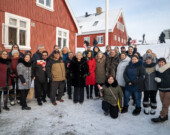 Une délégation inuite canadienne était présente lors de l’inauguration du consulat canadien. &mdash; Courtoisie Le m 2 Louis Dubé, Rideau Hall © BSGG, 202