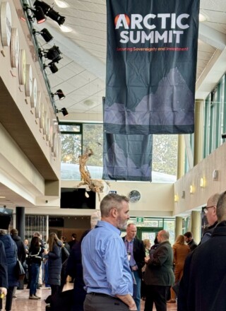 Le Sommet de l’Arctique s’est tenu à Whitehorse du 23 au 25 février 2026. &mdash; Photo Nelly Guidici