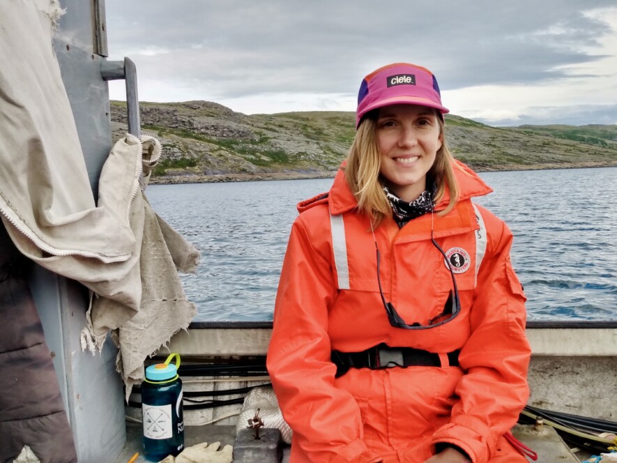 Marianne Falardeau a plus de dix ans d’expérience dans le domaine des sciences marines polaires et plaide pour l’inclusion et la diversité dans la science. &mdash; Courtoisie Marianne Falardeau