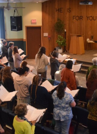Rendez-vous le 11 avril aux NACC pour le spectacle Change Makers présenté par la Société des chorales de Yellowknife. &mdash; Photo Élodie Roy