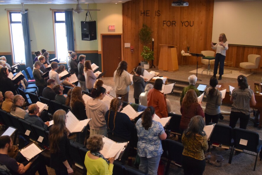 Rendez-vous le 11 avril aux NACC pour le spectacle Change Makers présenté par la Société des chorales de Yellowknife. &mdash; Photo Élodie Roy