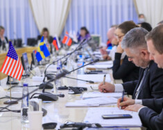 « L’avenir du Conseil de l’Arctique va dépendre de l’évolution d’autres enjeux internationaux, et notamment de la position des États-Unis et de la guerre en Ukraine. Et ça, c’est très difficile de prévoir comment ça va évoluer », explique Thierry Rodon, professeur au département de sciences politiques de l’Université Laval. &mdash; Courtoisie Roscongress-Vyacheslav Viktorov