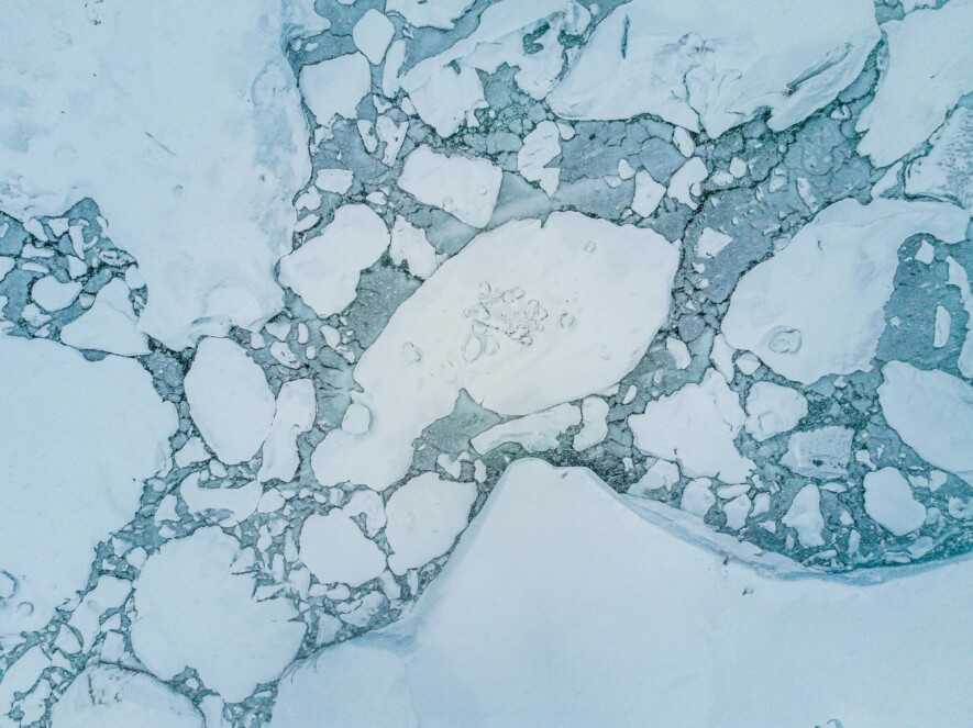 Les conséquences de la fonte de la banquise en Arctique sont multiples, autant sur les écosystèmes que sur l’économie des collectivités du nord.  &mdash; Courtoisie Pexels – Willian Justen de Vasconcellos