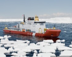 Le brise-glace Polar Max aura la capacité d’opérer plus de huit mois en mer sans réapprovisionnement. &mdash; Courtoisie Vancouver Shipyards (VSY)