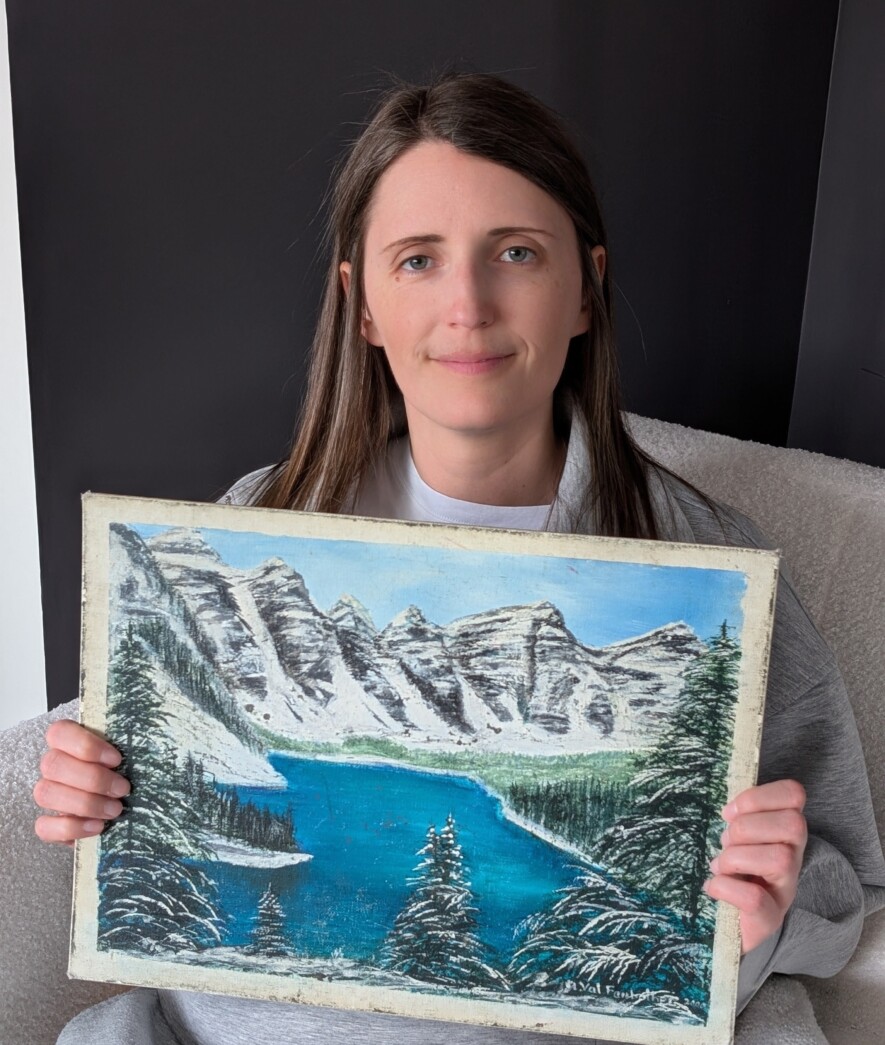 Joanne Fairbrother a trouvé à Yellowknife la communauté qu’elle cherchait pour comprendre et soutenir son art. &mdash; Courtoisie Joanne Fairbrother