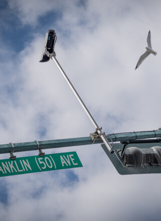 Franklin Avenue devrait officiellement devenir Wı̀ı̀lı̀ı̀deh Avenue le 21 juin, à la demande de la Nation dénée des Yellowknives. &mdash; Photo Cristiano Pereira