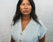 L’artiste dénée Melaw Nakehk’o, qui vit à Yellowknife, fait partie des finalistes du Prix Sobey pour la région circumpolaire.  &mdash; Courtoisie Angela Gzowski