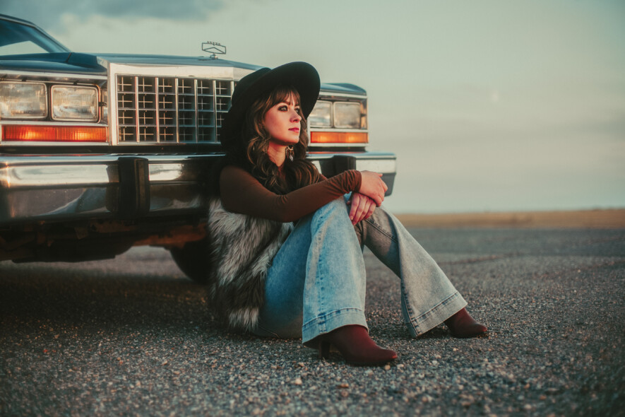 Justine Giles, chanteuse, autrice-compositrice et mentore pour certains artistes de Yellowknife.  &mdash; Courtoisie Jarrett Edmund